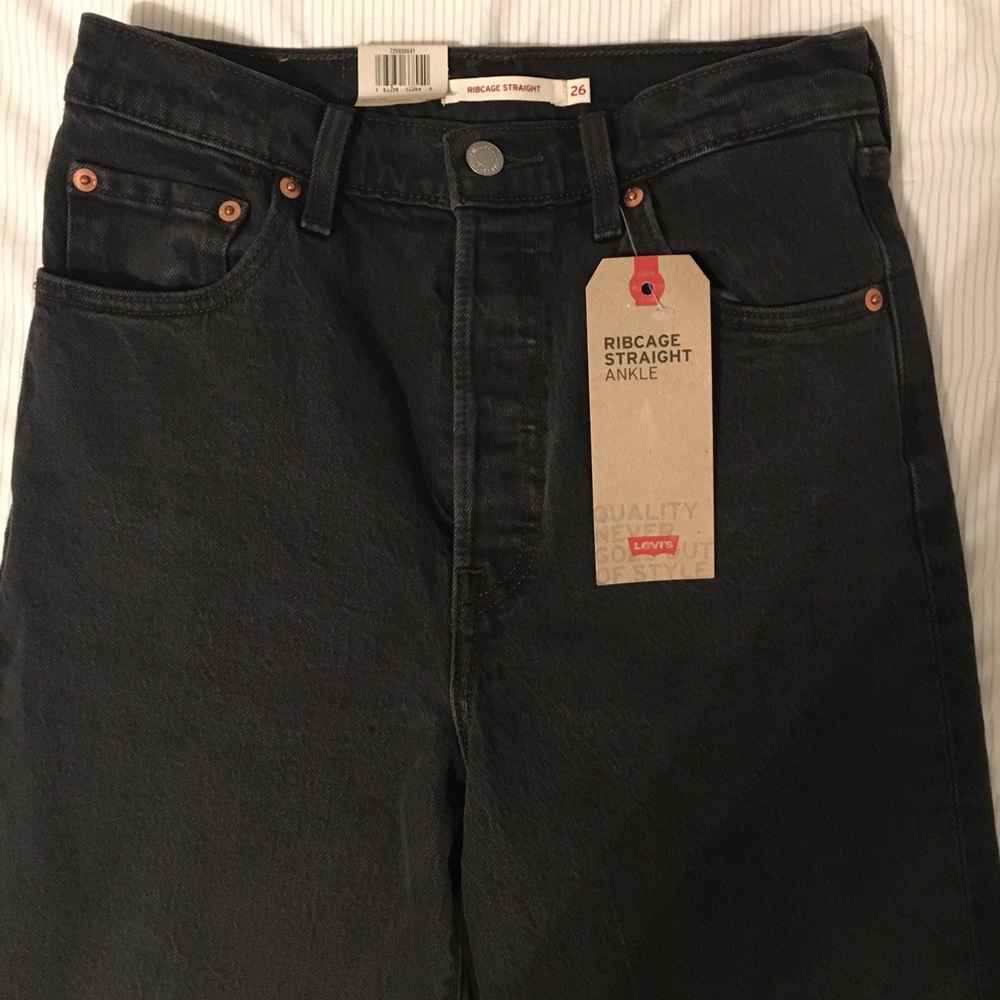 LEVI'S Ribcage Straight Ankle